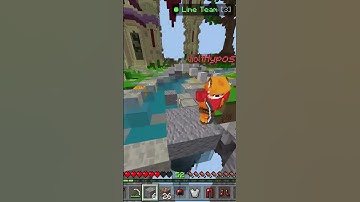 Hive Skywars Block Trap! #shorts