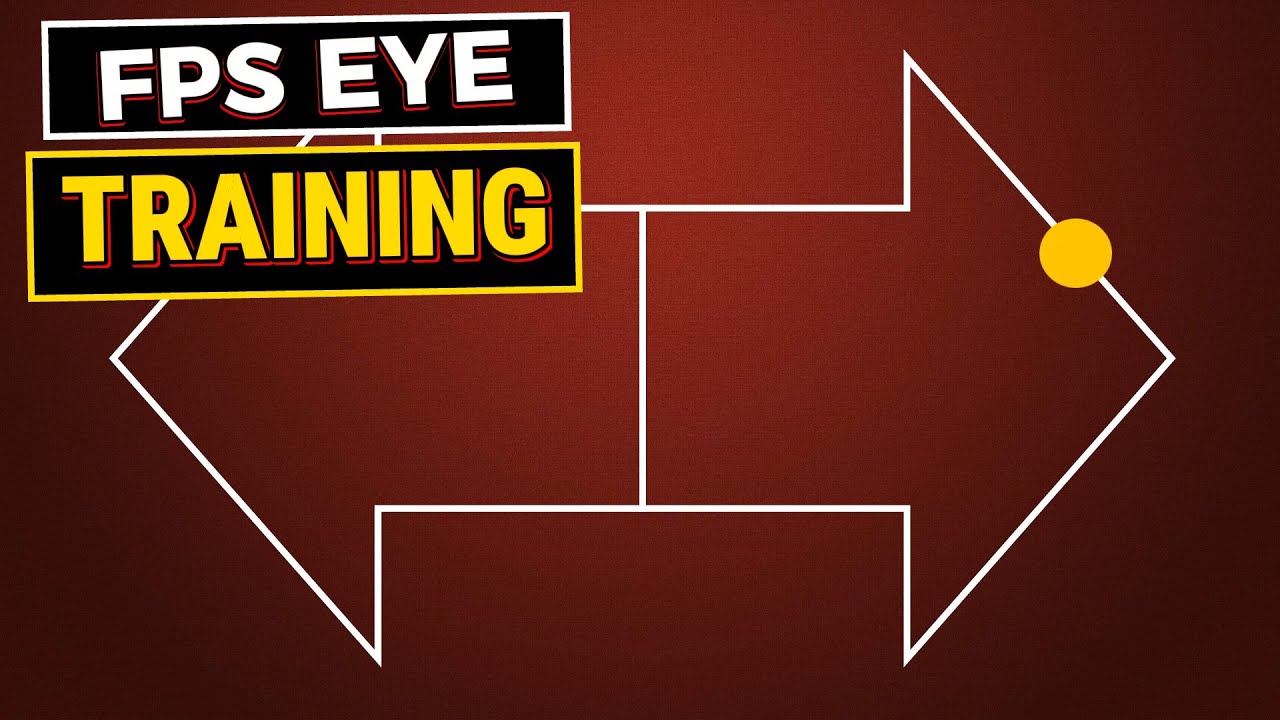 Тренировка глаз в режиме Lazy FPS для улучшения времени реакции и отслеживания