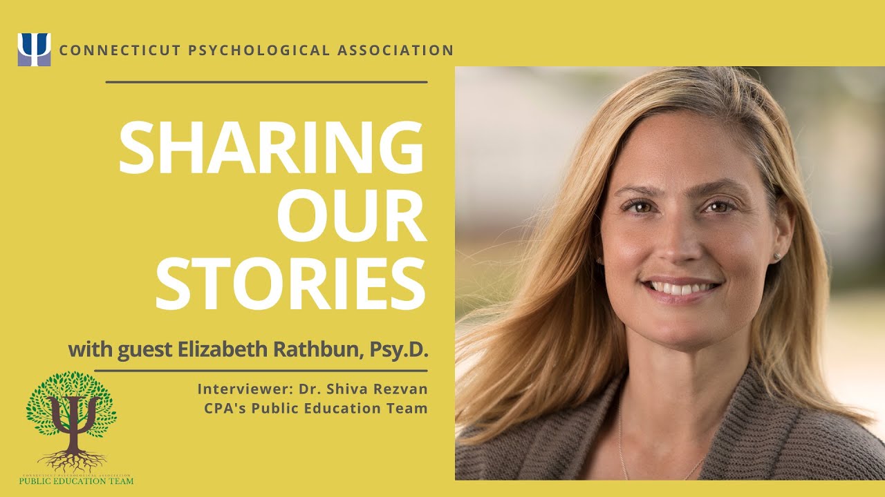 Elizabeth Rathbun Sharing Our Stories - Dr. Elizabeth Rathbun - YouTube