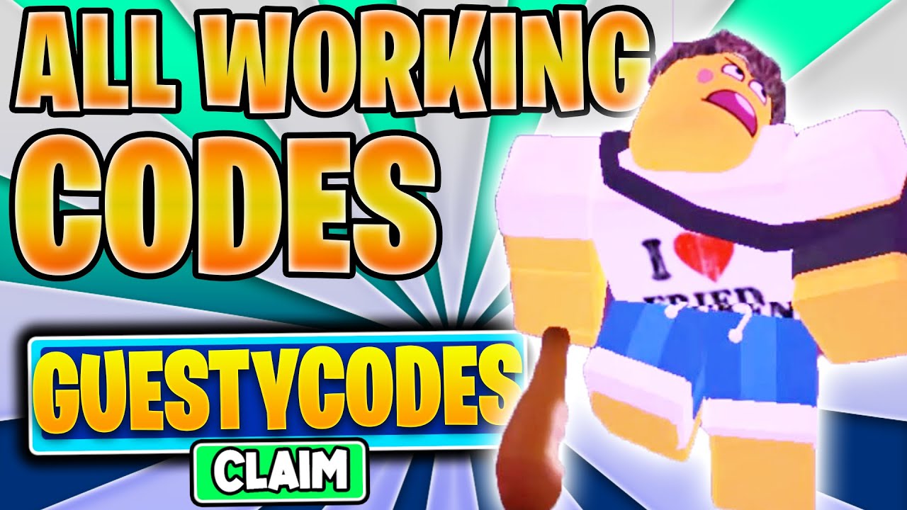 *NEW* ALL ROBLOX GUESTY CODES (NOVEMBER) 2020 YouTube