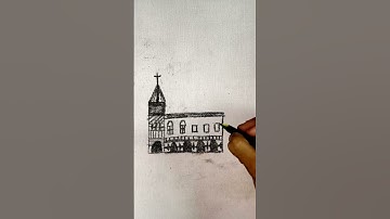 Easy Drawing Church