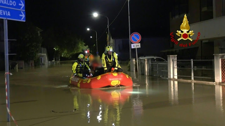 Mehrere Tote bei heftigen Unwettern in Mittelitalien | AFP