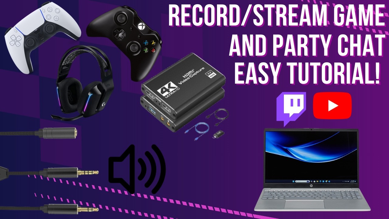 HOW TO CAPTURE GAME AND PARTY CHAT | XBOX/PLAYSTATION EASY TUTORIAL