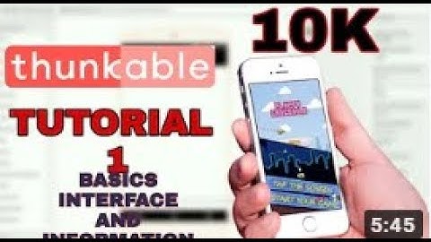 Basic Concept & Interface Introduction , Link a Button with page Thunkable tutorial