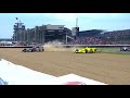Simon Pagenaud and Jordan King Collide in Turn 2 during 2018 INDYCAR Grand Prix