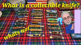 What is a collectible knife?