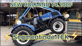 TÜRKİYE'NİN EN BÜYÜK BAHÇE TRAKTÖRÜ !!!NEW HOLLAND T4.100F!!!