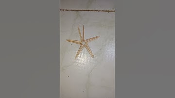Toothpicks Star ⭐ #youtubeshorts #satisfying #viral #shorts