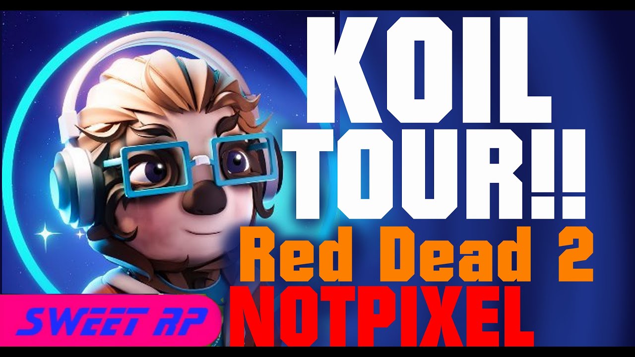 Koil Takes Tour of NEW RDR2 NotPixel RP Server!!! | Red Dead Redemption 2 Role Play