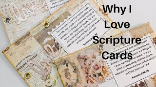 Why I love Scripture Cards & How I Make Them