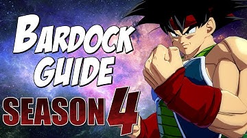 Bardock BnB Combos & Basics Guide (REMASTERED) | DRAGON BALL FIGHTERZ SEASON 4