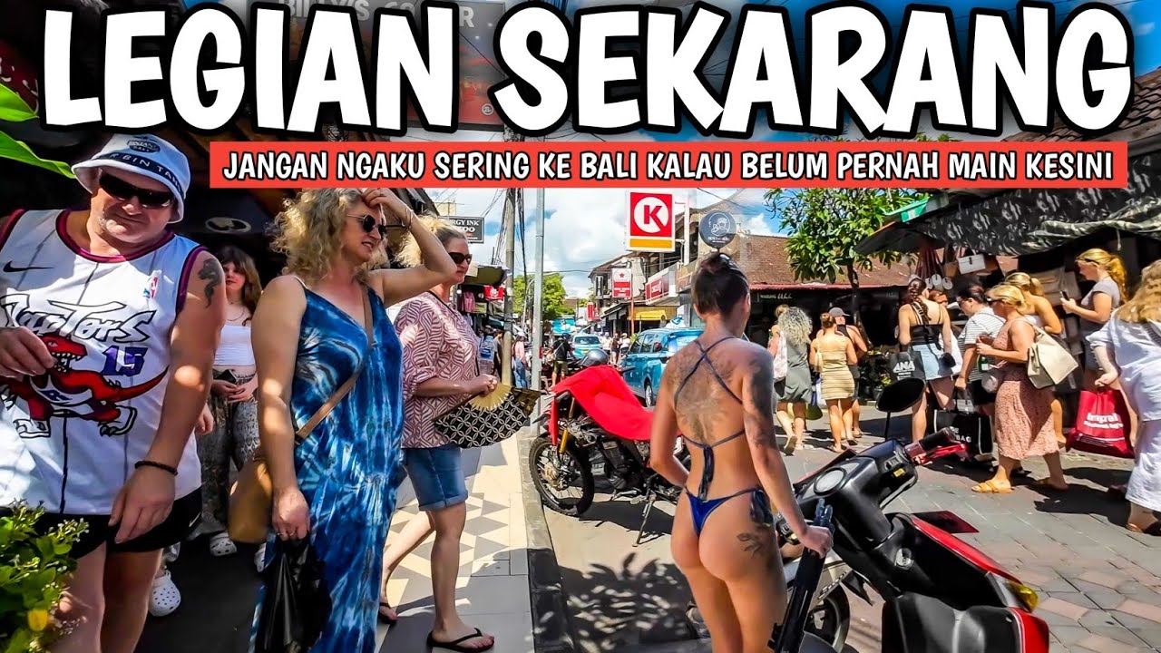 Makin ramai turis asing di sepanjang Jalan ini: Kawasan Legian Bali