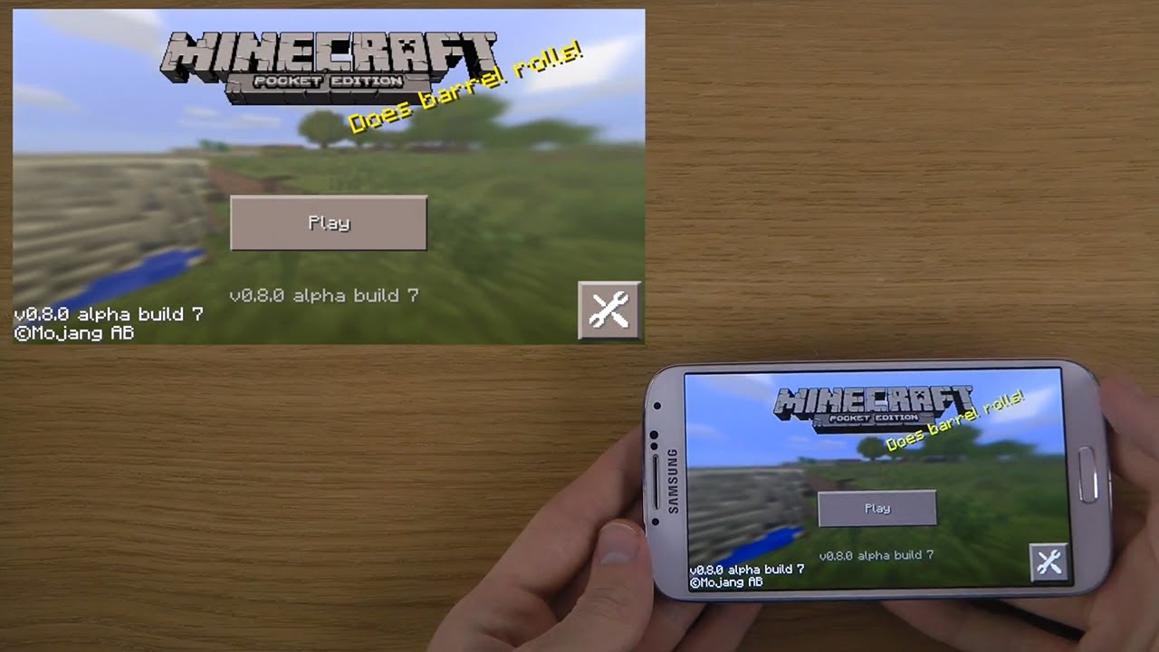 NEW Minecraft Pocket Edition 0.8.0 Beta Alpha Build 7 Samsung