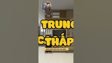 Đừng làm cái tủ giày che kín tường như này nhé! [Anh Biết Tuốt Design]