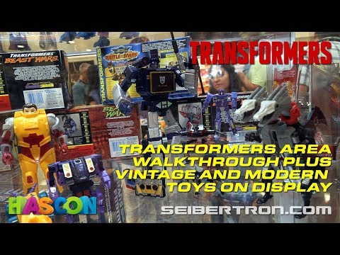 HASCON 2017: Transformers Area Walkthrough plus Vintage and Modern Toys on Display