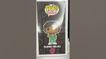 Funko Pop Player 199 1222 Squid Game #unboxing #funkopop #kids #fun #satisfying #shorts #squidgame 7