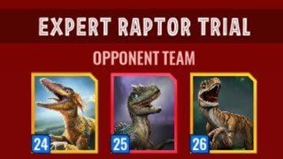LvL 30 Expert raptor trial (Jurassic world alive) screenshot 5