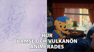 Hur Bamse Och Vulkanön Animerades Bamse Och Vulkanön På Bio Nu