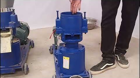 how to install feed pellet machine and  chaff cutter machine