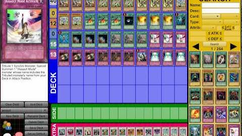 Dragunity Assault Mode Deck Profile