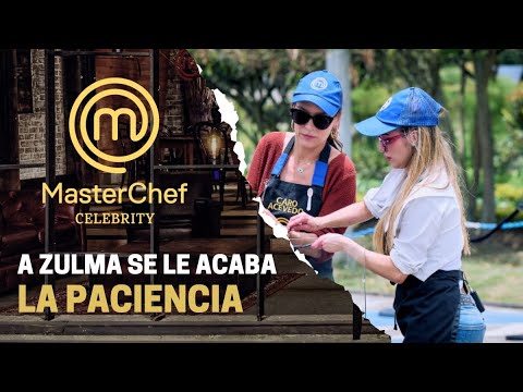 Carolina y Zulma discuten por la preparación de su postre | MasterChef Celebrity