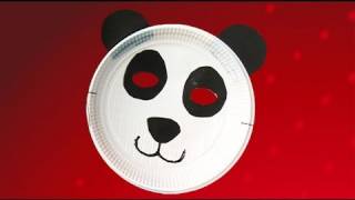 Máscara de oso panda. Disfraces en - YouTube