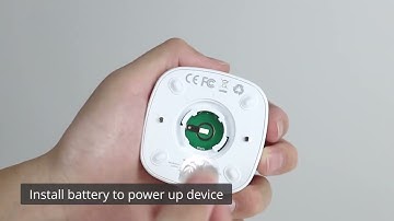 How to Set Up and Install  Water Leak Detector | Roombanker Smart Security & Automation System