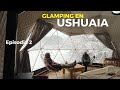 💥  NIEVE en USHUAIA【DURMIENDO en GLAMPING】Episodio 2