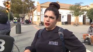 Joven Atropellada Manejando Un Patín Eléctrico Después De Ser Entrevistada En Ib3