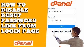 how to disable forgot password link from cpanel login page? [step by step]☑️