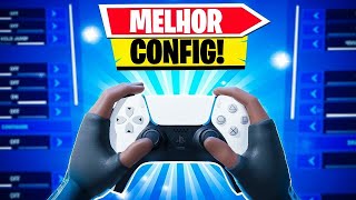 ATUALIZADA! A MELHOR SENSI de FORTNITE PARA CONTROLE! MELHOR CONFIGURAÇÃO para CONSOLES PS4/PS5/XBOX