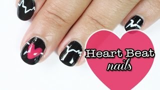 Heartbeat nails. Demi lovato heart attack videoclip