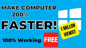 Make Your Computer & Speed Up Laptop 200% Faster for FREE | How to clean up my laptop to run faster