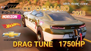 CHEVROLET HOTWHEELS COPO CAMARO DRAG TUNE??(1750HP) | Forza Horizon 5