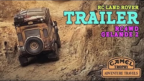 1:10 SCALE RC / Camel trophy RC Italia - trailer RC4Wd