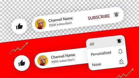 How to make SUBSCRIBE Button Animation Green Screen In Mobile (Android Or IOS) | AgReeL