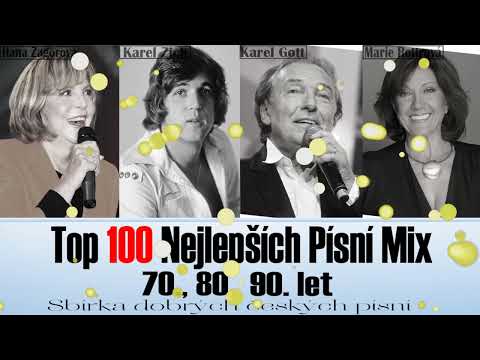 Top 100 nejlepších písní 70 - 80 - 90.let Sbírka nejlepších písní v Československu