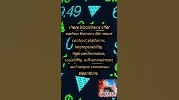 top 10 blockchains with advanced technological solutions