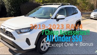 First 7 Accessories to Buy!! Toyota RAV4 20192023