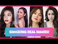 The Real Names Of Filipino Famous Celebrities