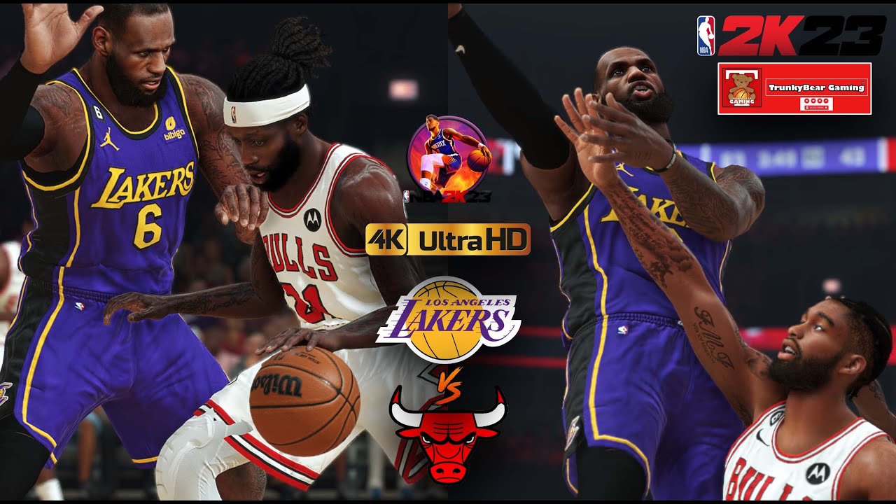 NBA 2K23 PC Gameplay l Clippers VS Bulls l Hardwood Classic l