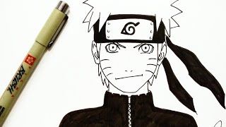PAIN Drawing A4 size Hard paper with black marker and black pen only Rs:600  NARUTO SHIPPUDEN…