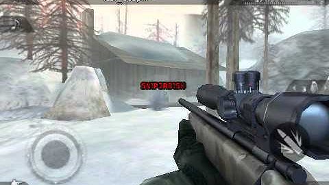Modern combat 2 no scope lol
