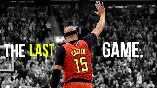 Vince Carter - The Last Game. (Emotional)