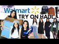 Walmart new arrivals haul  walmart winter fashion finds walmart try on haul walmarthaul