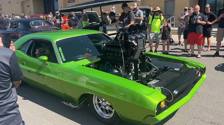 Pro Street Alley Parade at Syracuse Nationals 2025