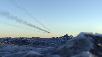 Jet Flyby Animation | Blender Short