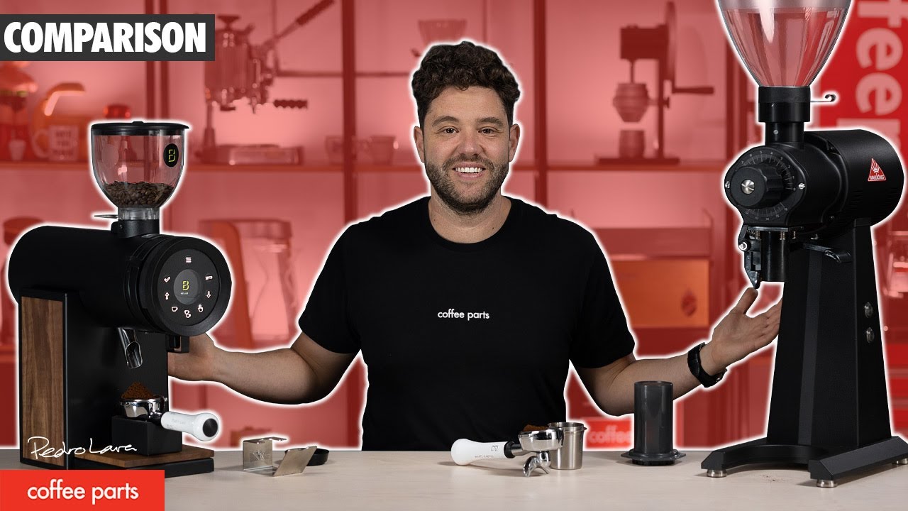 Bentwood Vertical 63 VS Malhkonig EK43 Bench-Top Grinders