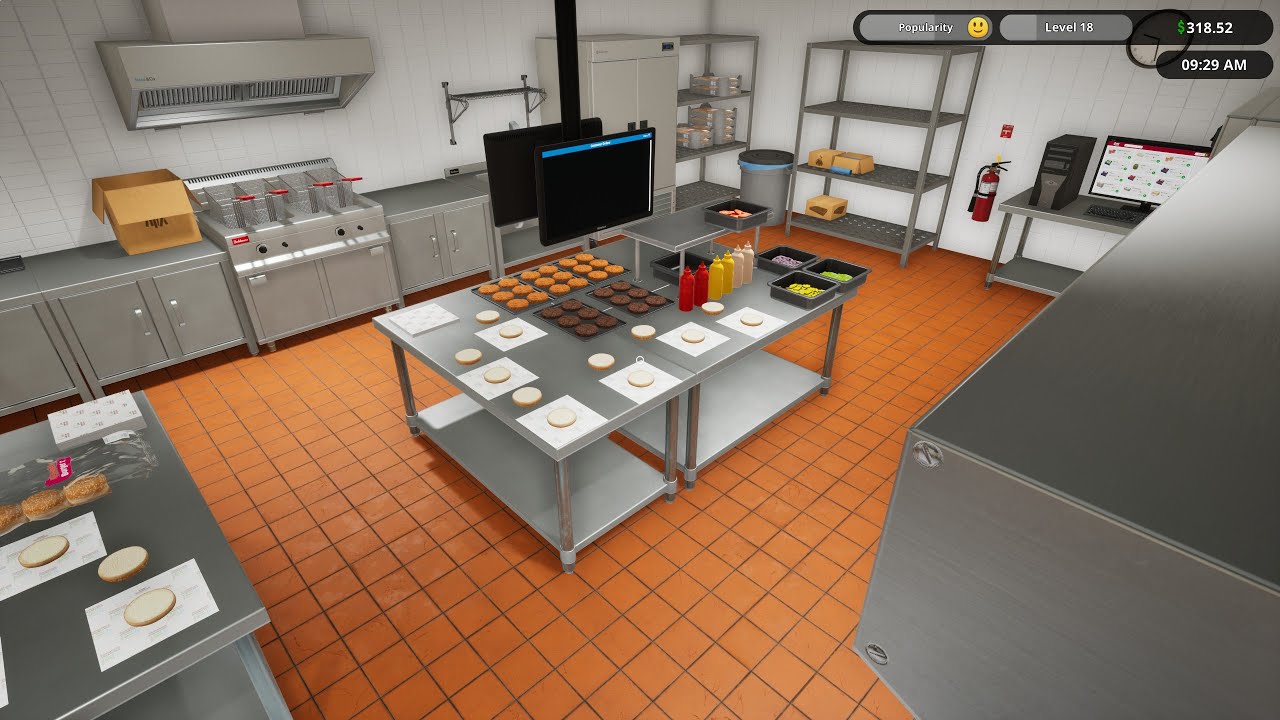 Fast Food Simulator gameplay - YouTube