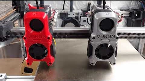 Walk-through of my Voron IDEX project.